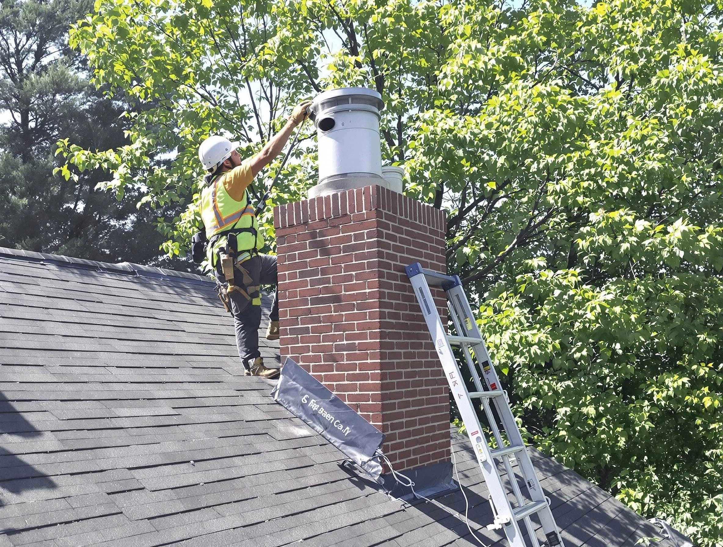 Chimney liner inspection by Hyrum Chimney Sweep in Hyrum, UT