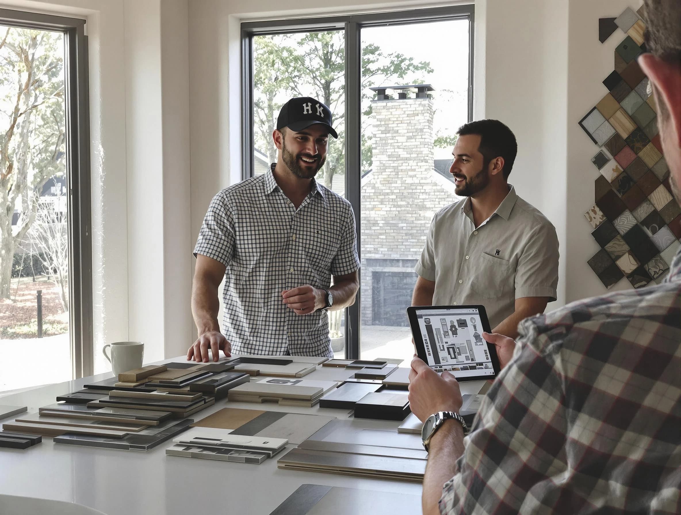 Hyrum Chimney Sweep remodeling a chimney and fireplace in Hyrum, UT