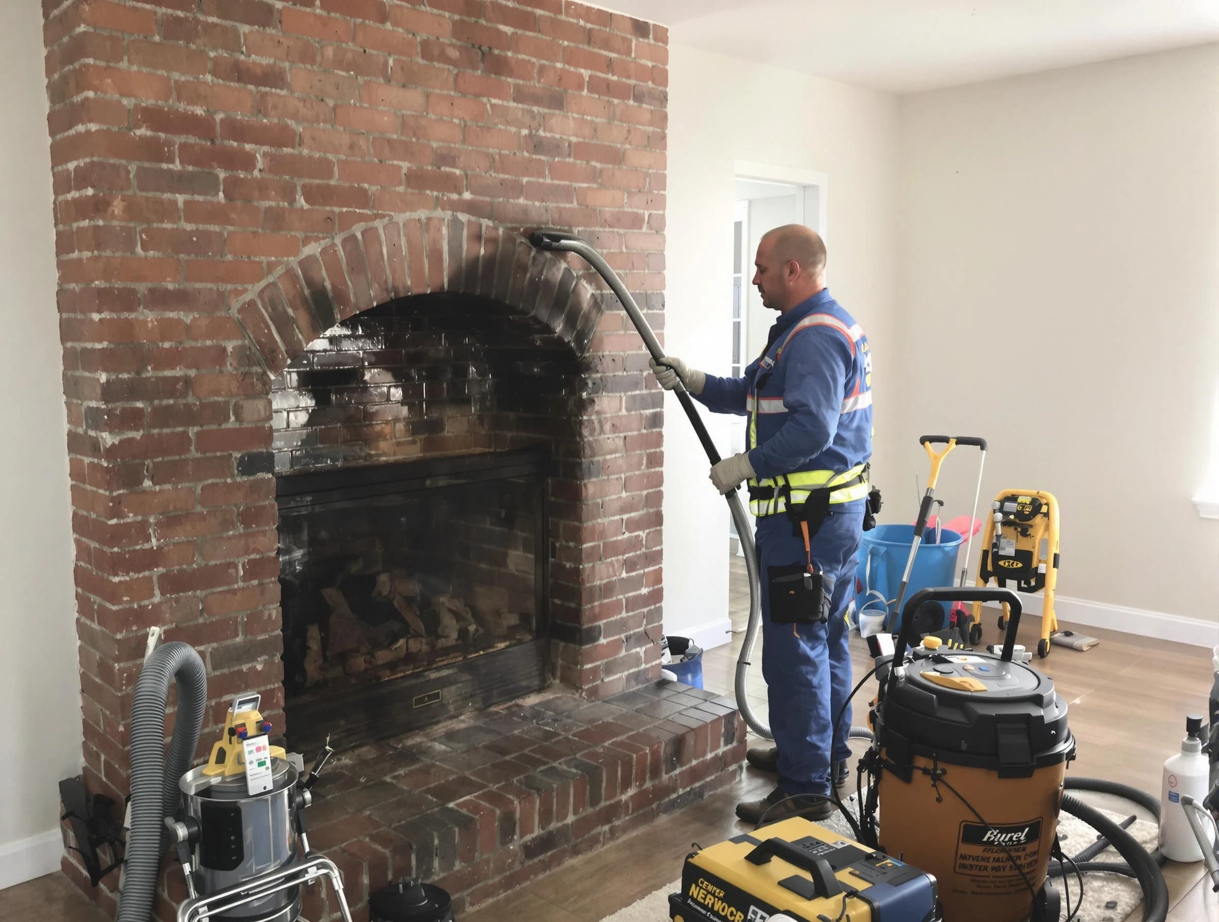 Hyrum Chimney Sweep expert performing detailed chimney sweep in Hyrum, UT