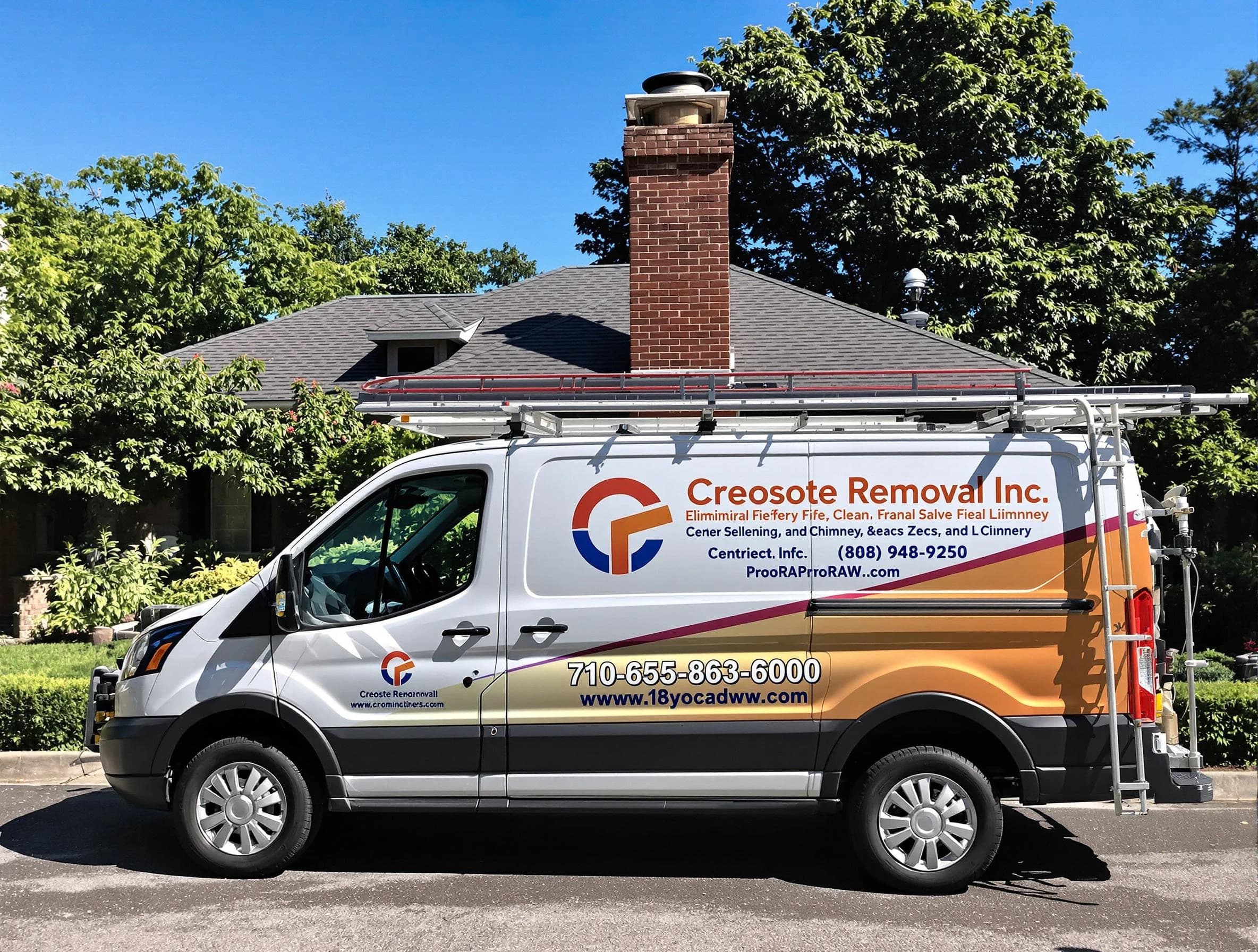 Hyrum Chimney Sweep technician removing creosote safely in Hyrum, UT