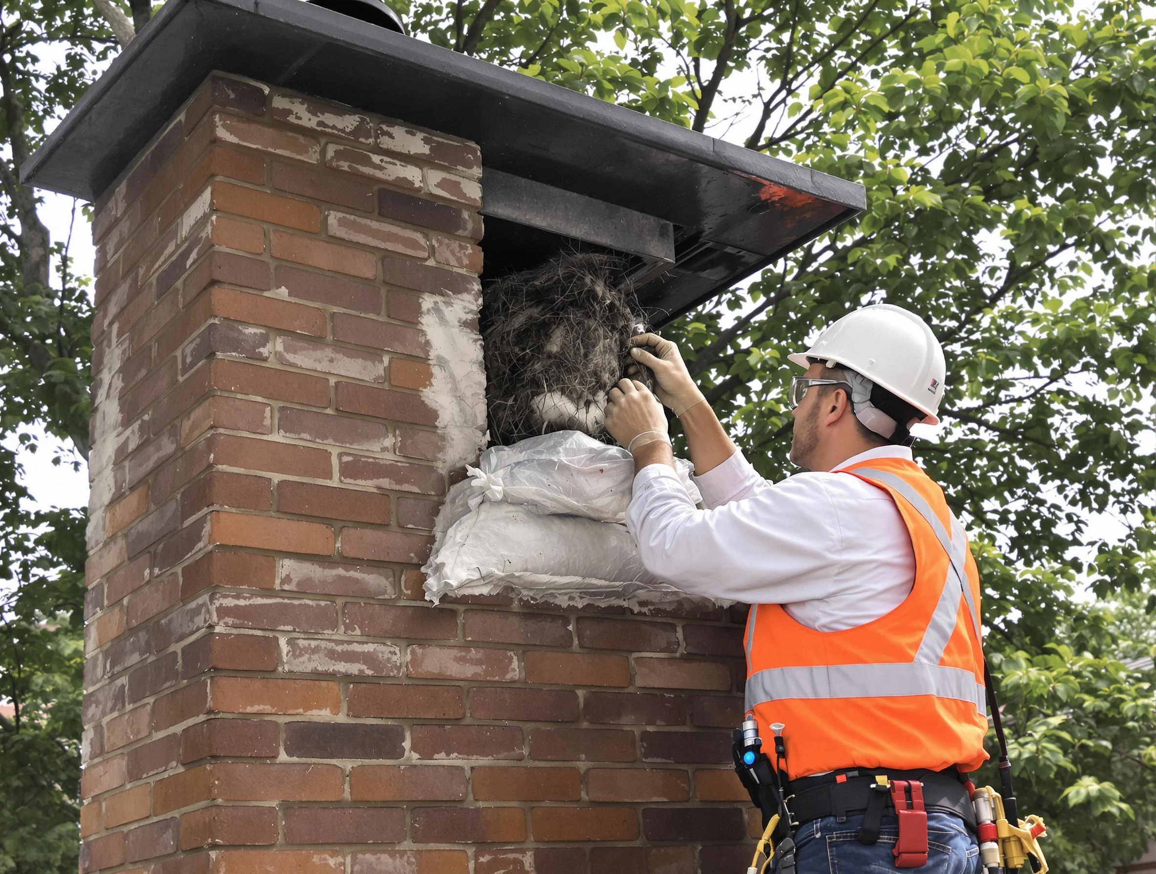 Humane removal of debris and animals by Hyrum Chimney Sweep in Hyrum, UT