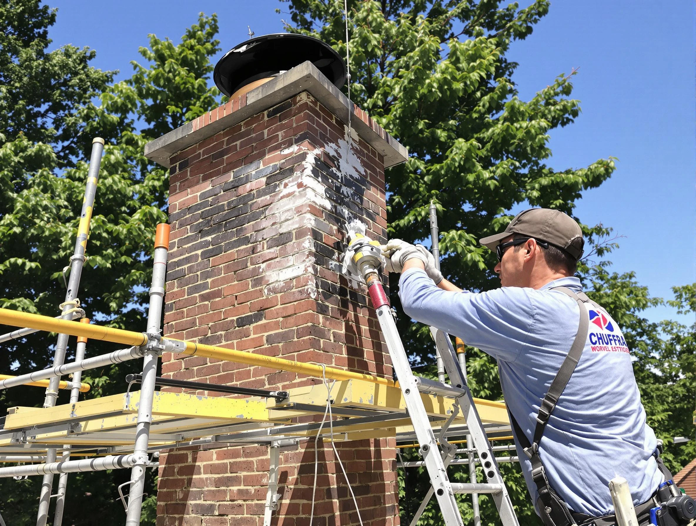 Structural chimney repair by Hyrum Chimney Sweep in Hyrum, UT
